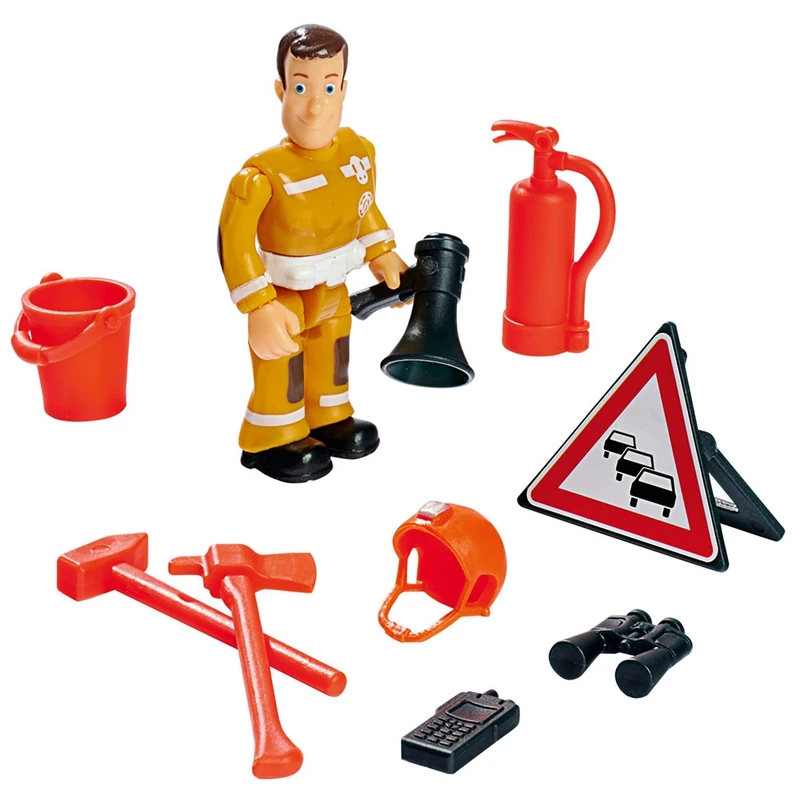 Masina Simba Fireman Sam Mountain 4x4 cu figurina [10]
