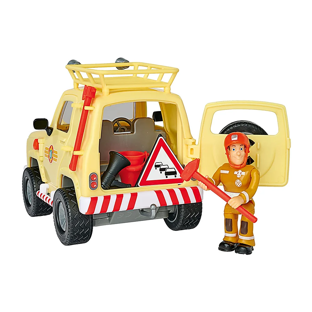Masina Simba Fireman Sam Mountain 4x4 cu figurina [3]