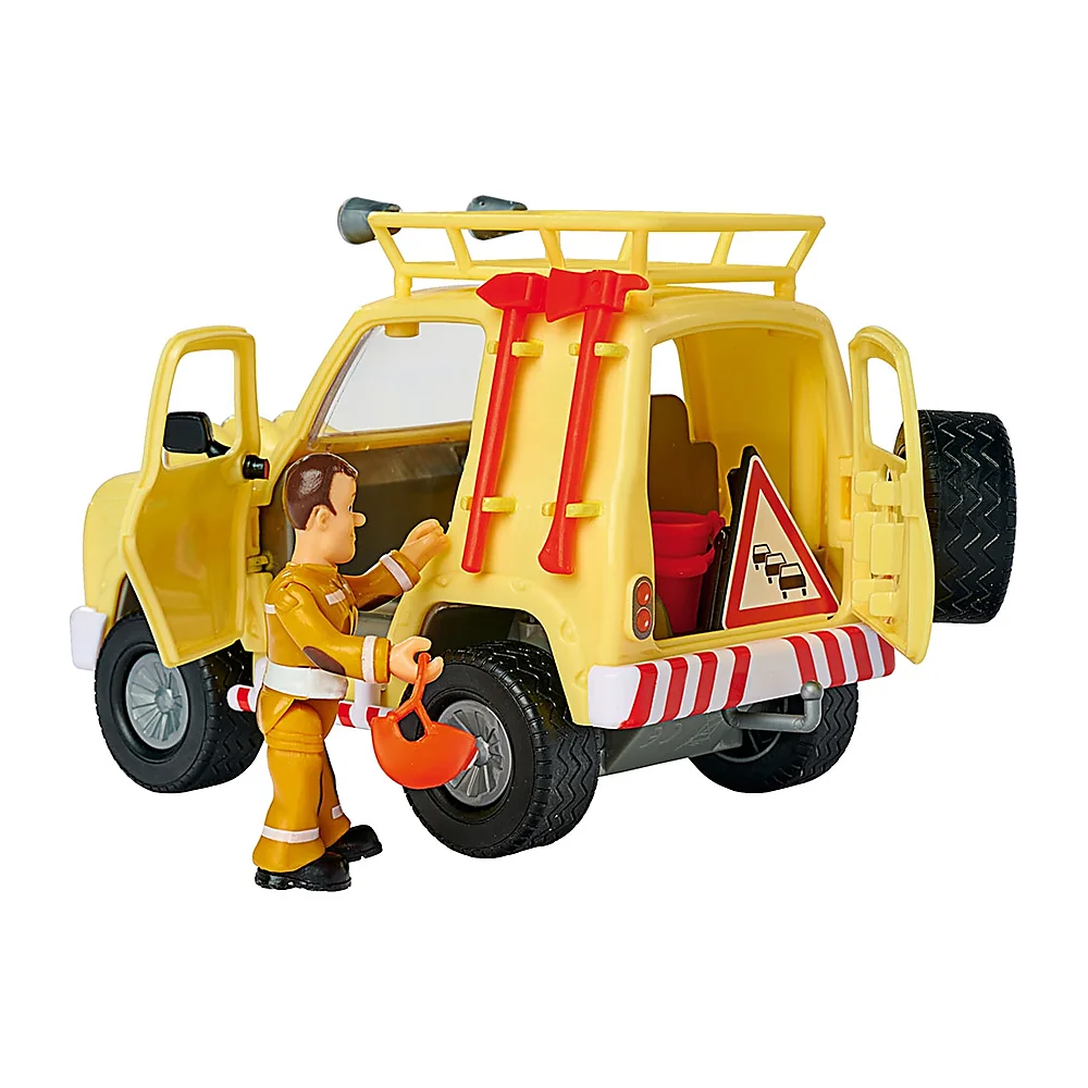 Masina Simba Fireman Sam Mountain 4x4 cu figurina [4]