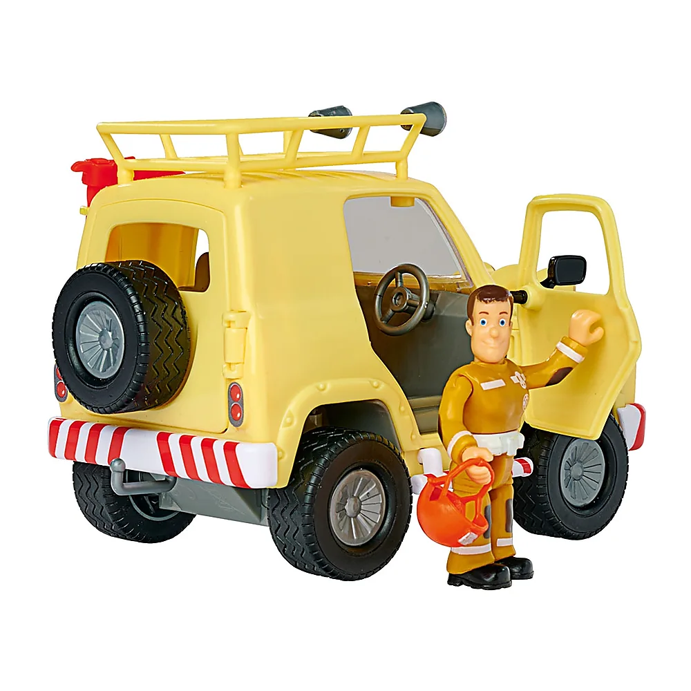 Masina Simba Fireman Sam Mountain 4x4 cu figurina [5]