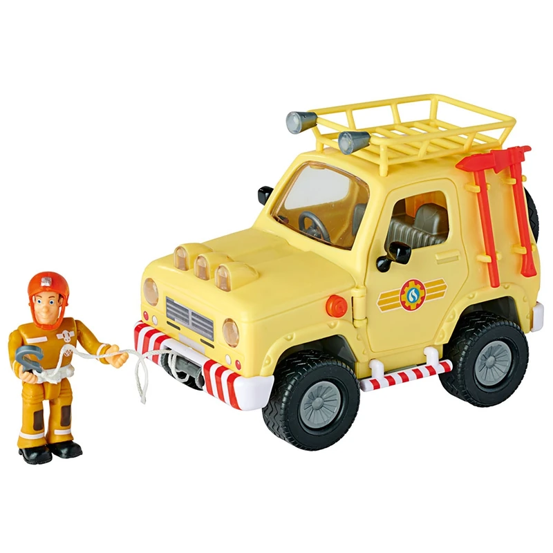 Masina Simba Fireman Sam Mountain 4x4 cu figurina [1]