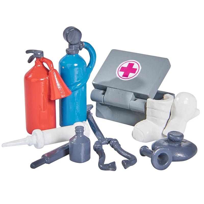 Masina Simba Masha and the Bear Ambulance cu accesorii [6]