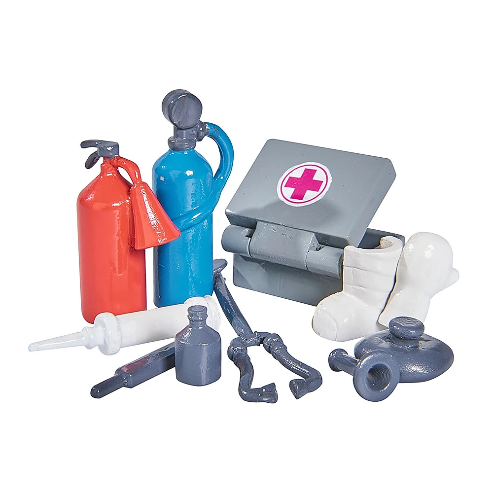 Masina Simba Masha and the Bear Ambulance cu accesorii [6]