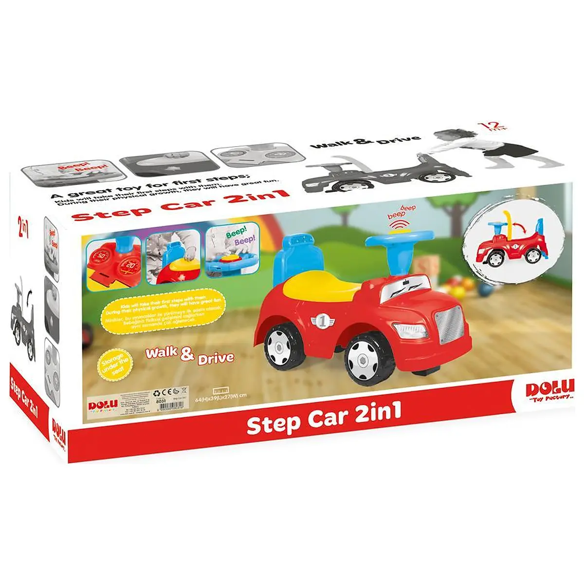 Masinuta 2 in 1 - Step car DOLU 18 luni+ [4]