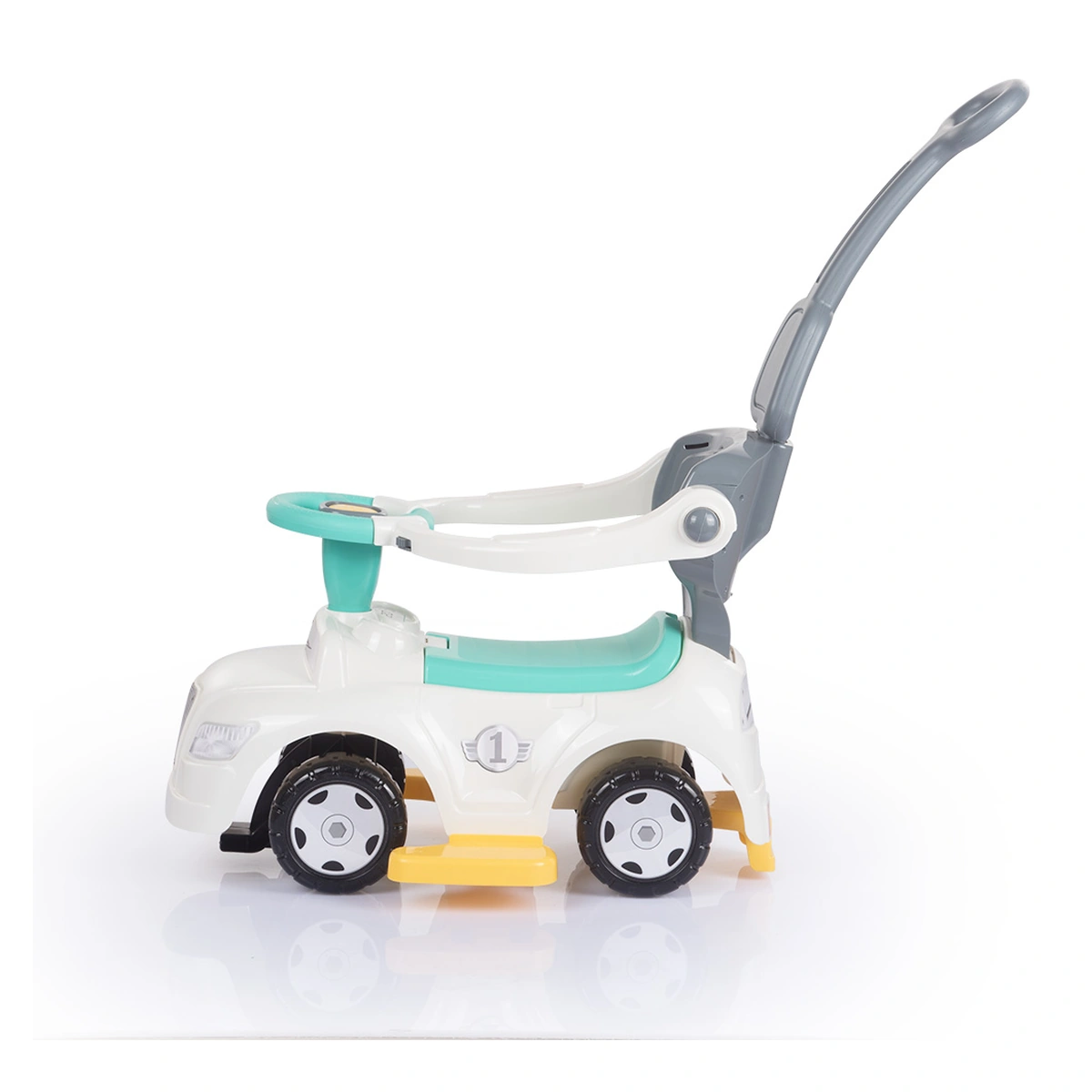 Masinuta 3 in 1 Pastel DOLU cu maner, protectii si volan [3]