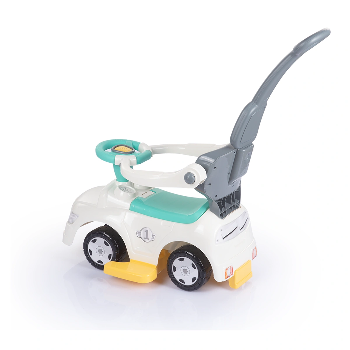 Masinuta 3 in 1 Pastel DOLU cu maner, protectii si volan [4]