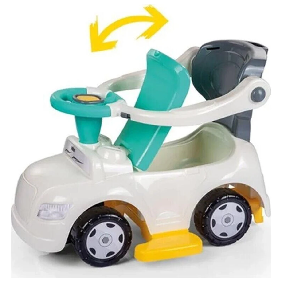 Masinuta 4 in 1 - Step car Pastel DOLU 12 luni+ [3]