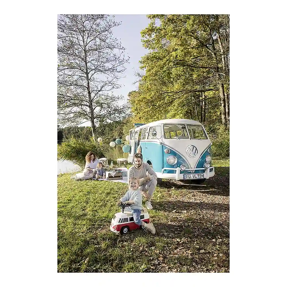 Masinuta de impins Big Baby VW T1 red [9]