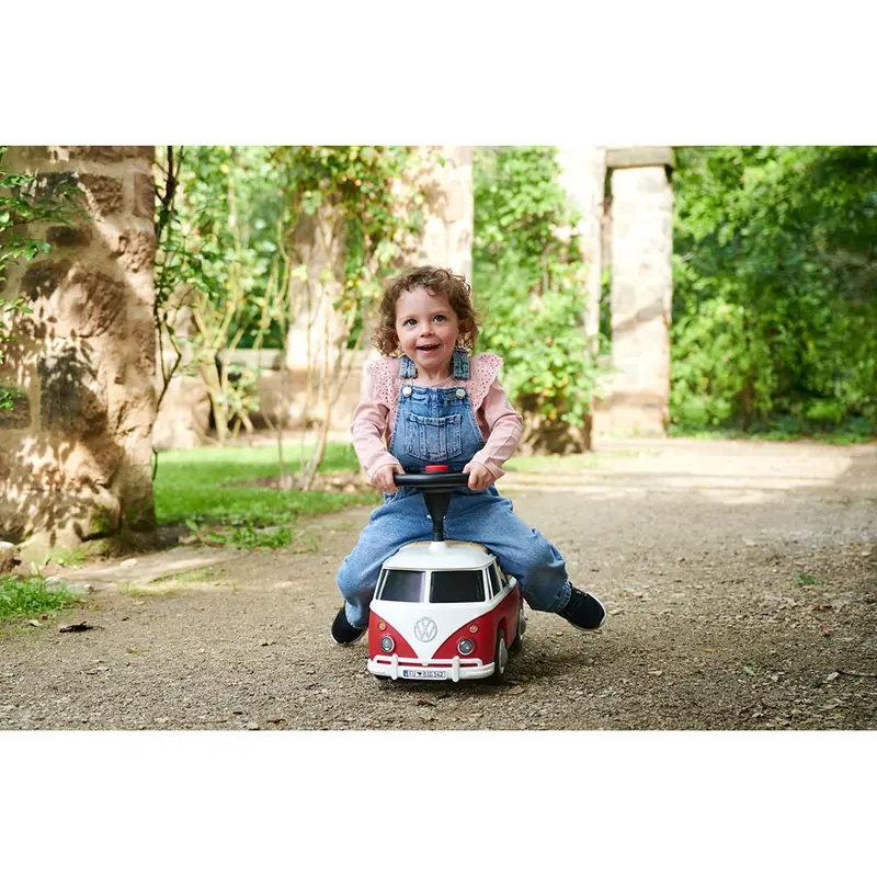 Masinuta de impins Big Baby VW T1 red [8]