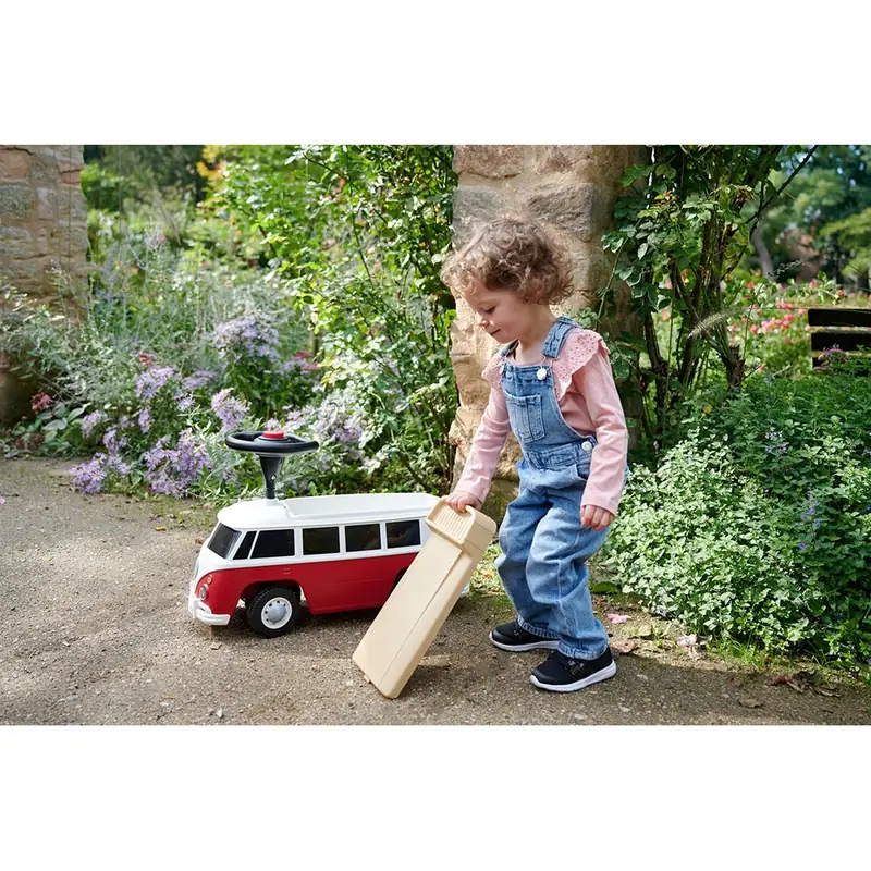 Masinuta de impins Big Baby VW T1 red [11]