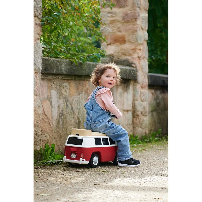 Masinuta de impins Big Baby VW T1 red [10]