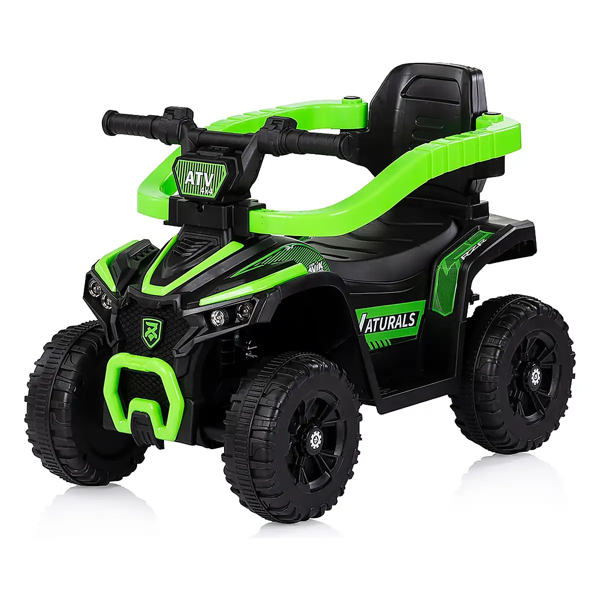 Masinuta de impins Chipolino ATV cu maner, Green 3 ani [2]