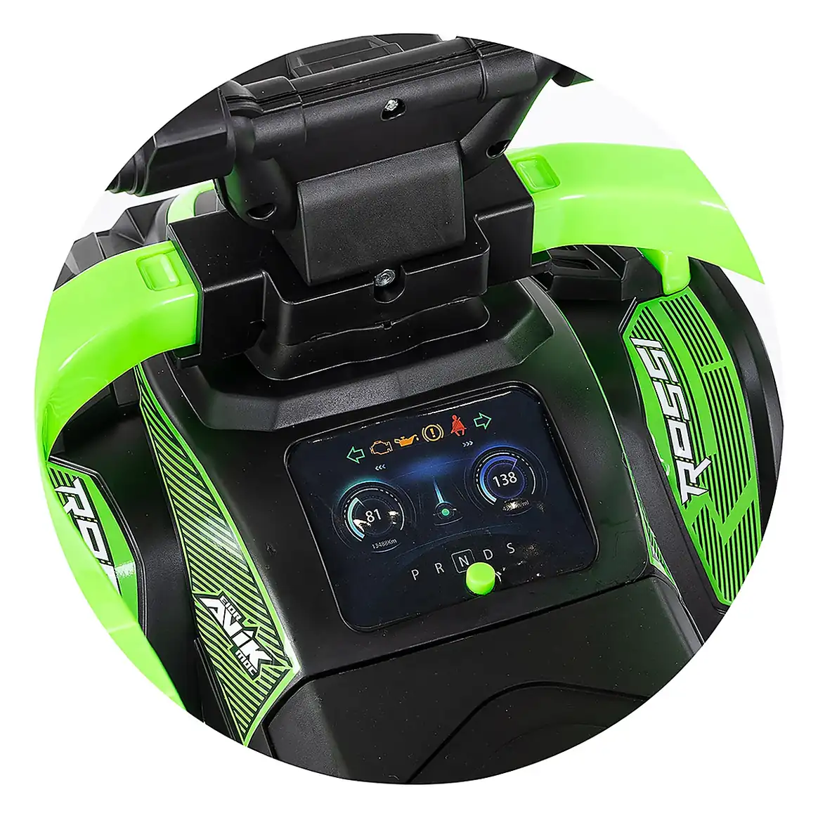 Masinuta de impins Chipolino ATV cu maner, Green 3 ani [6]