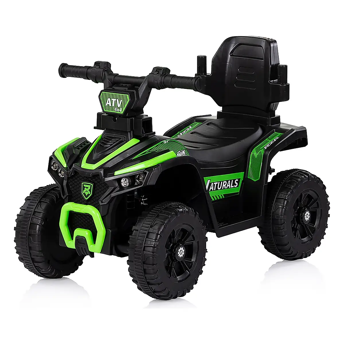 Masinuta de impins Chipolino ATV cu maner, Green 3 ani [3]