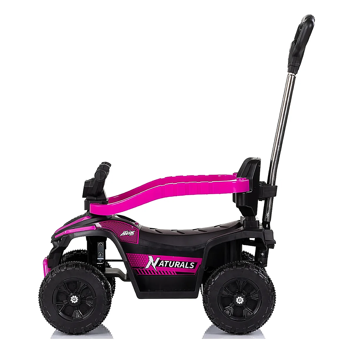 Masinuta de impins Chipolino ATV cu maner, Pink 3 ani [4]