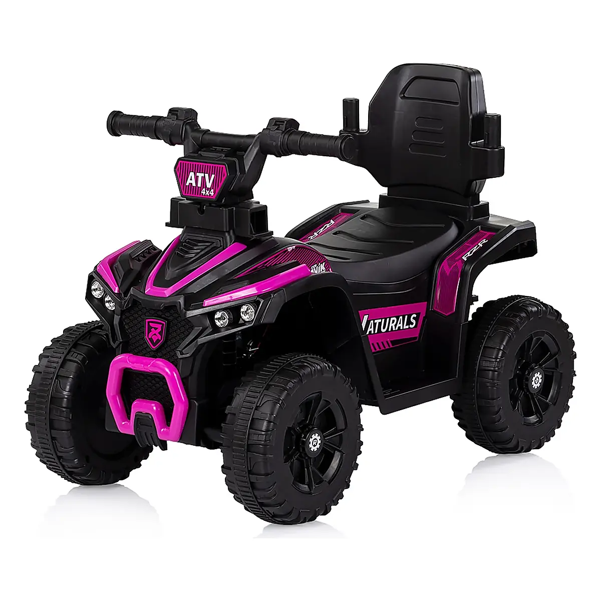 Masinuta de impins Chipolino ATV cu maner, Pink 3 ani [3]