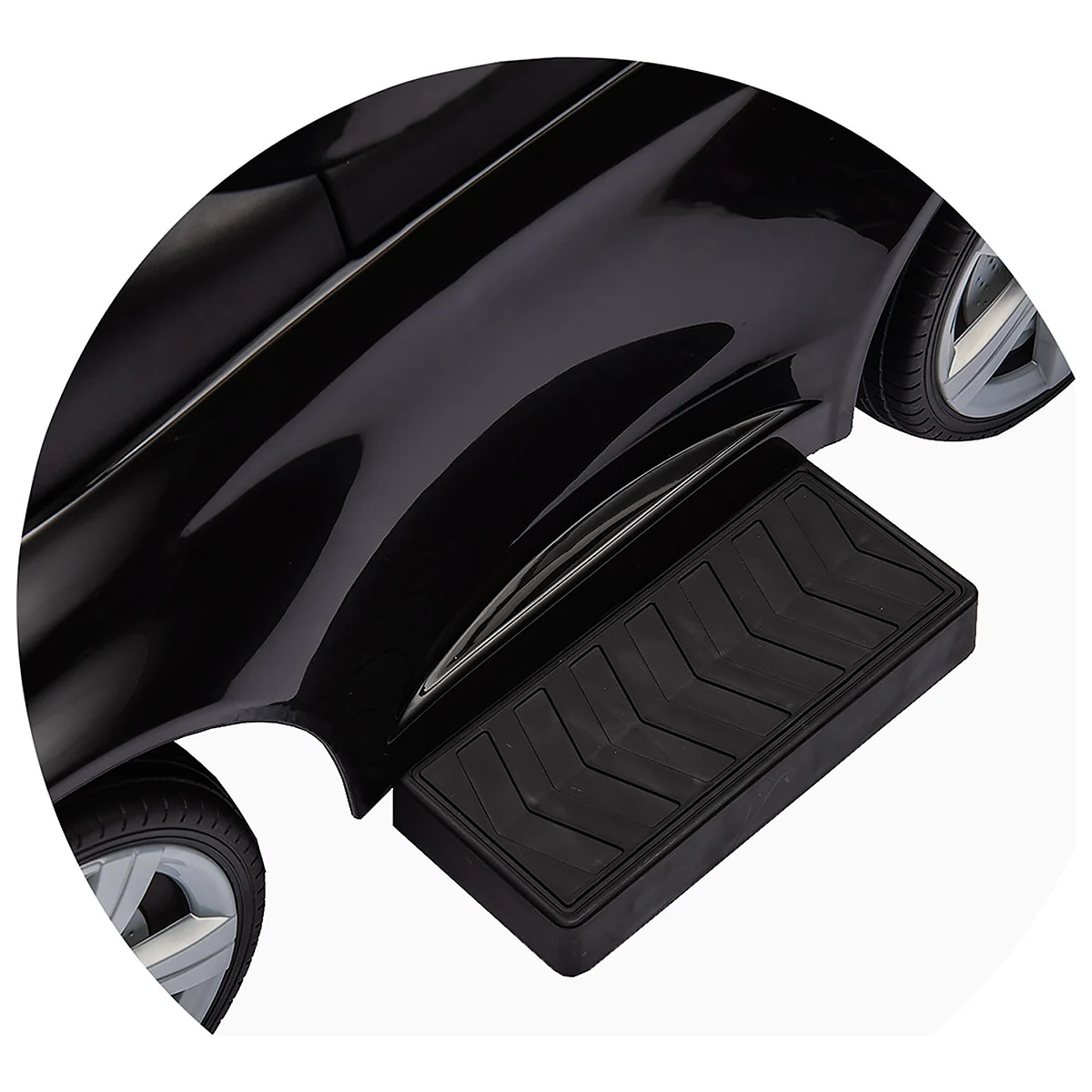 Masinuta de impins Chipolino Mercedes Benz C-Class cu maner, Black [13]