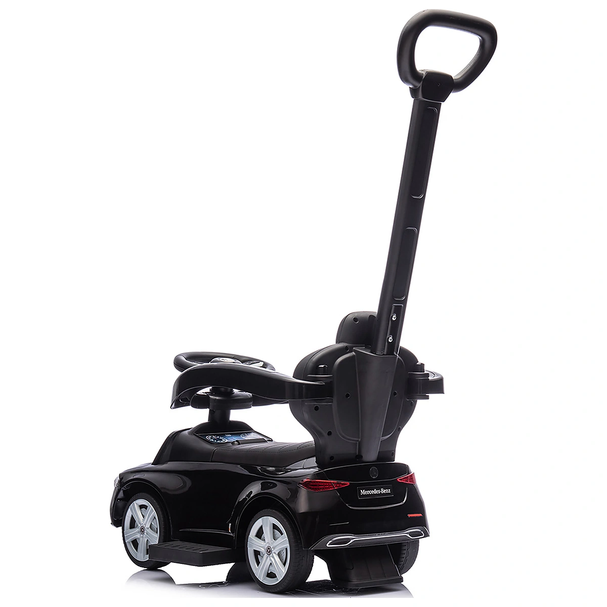Masinuta de impins Chipolino Mercedes Benz C-Class cu maner, Black [4]