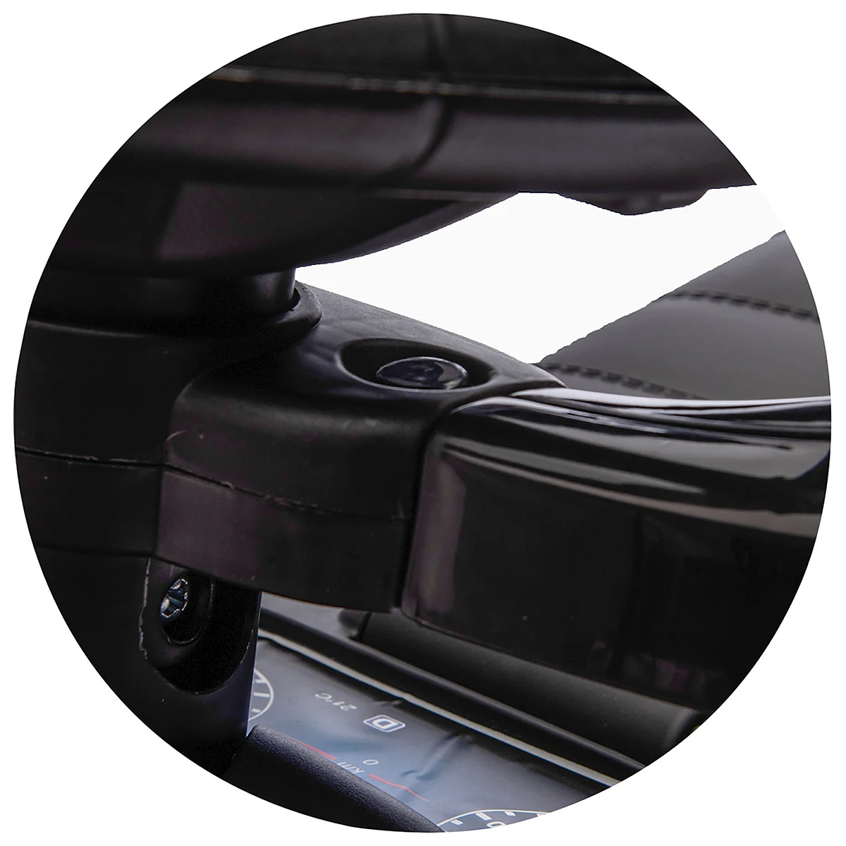 Masinuta de impins Chipolino Mercedes Benz C-Class cu maner, Black [10]