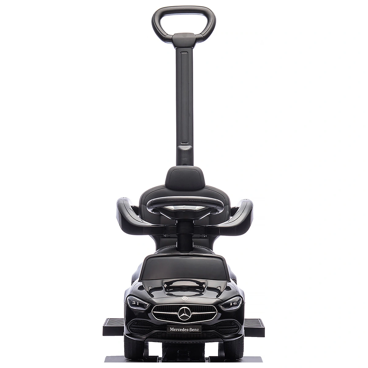 Masinuta de impins Chipolino Mercedes Benz C-Class cu maner, Black [2]