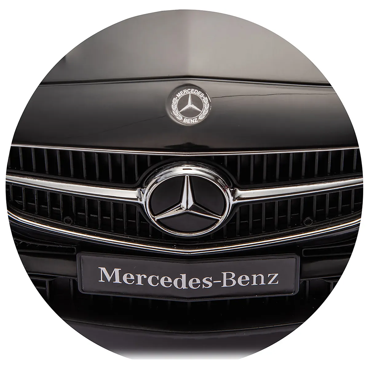 Masinuta de impins Chipolino Mercedes Benz C-Class cu maner, Black [7]