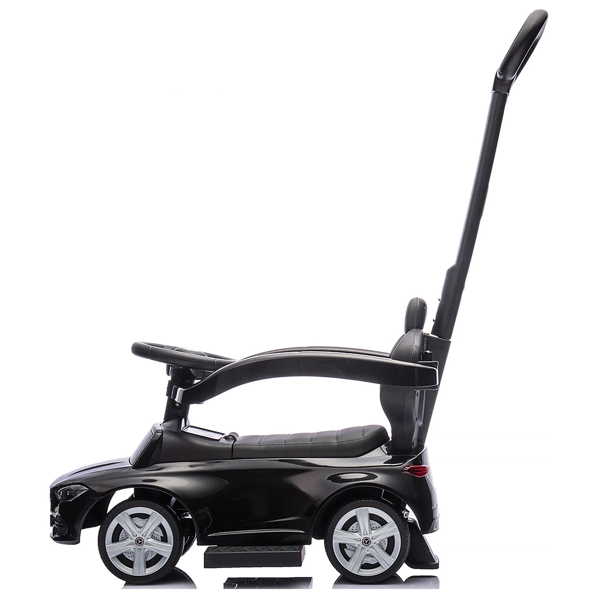 Masinuta de impins Chipolino Mercedes Benz C-Class cu maner, Black [3]