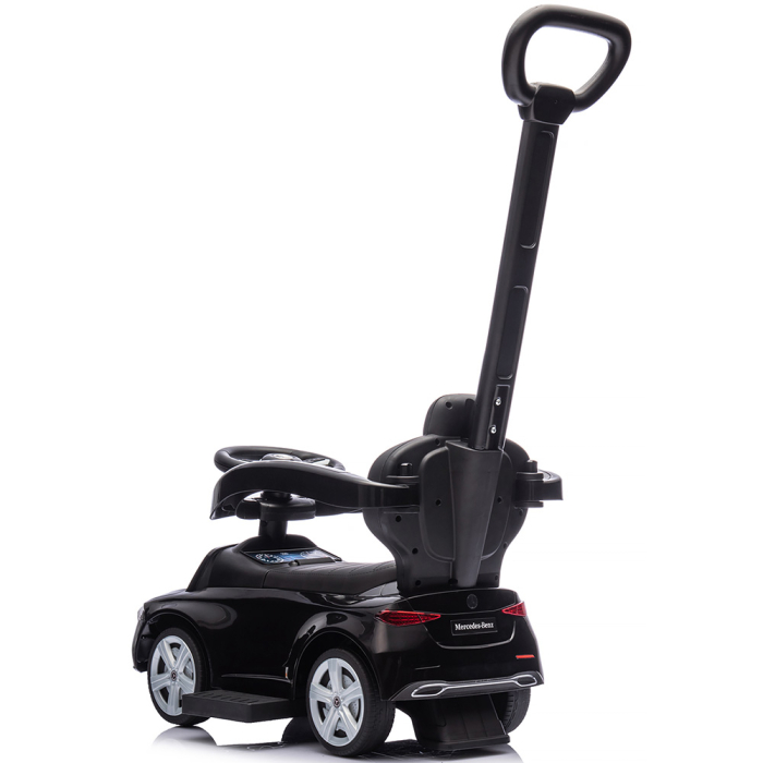 Masinuta de impins Chipolino Mercedes Benz C-Class cu maner, Black [4]