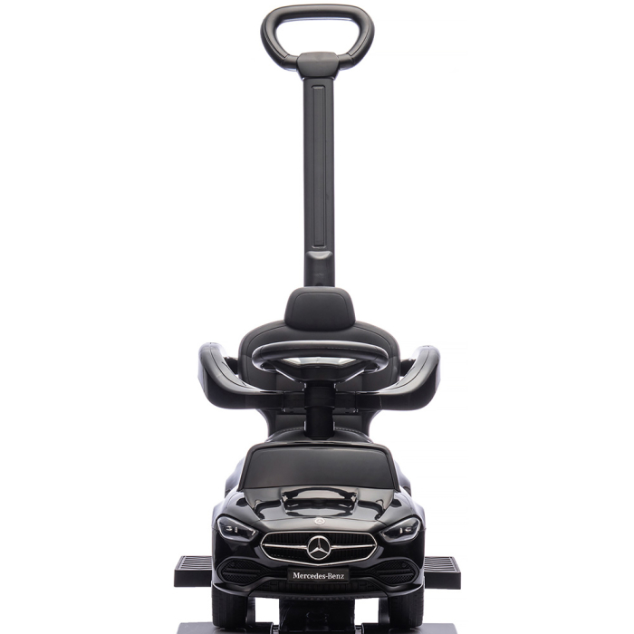 Masinuta de impins Chipolino Mercedes Benz C-Class cu maner, Black [2]