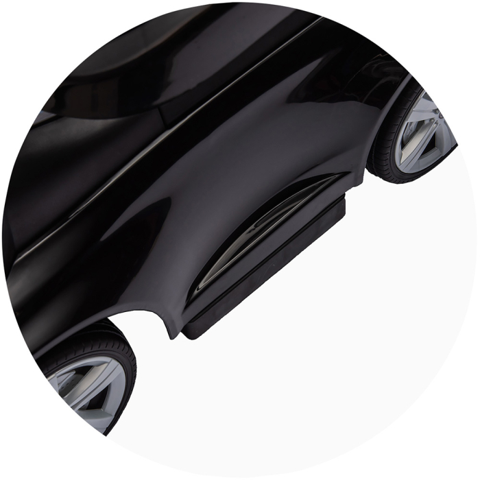 Masinuta de impins Chipolino Mercedes Benz C-Class cu maner, Black [17]