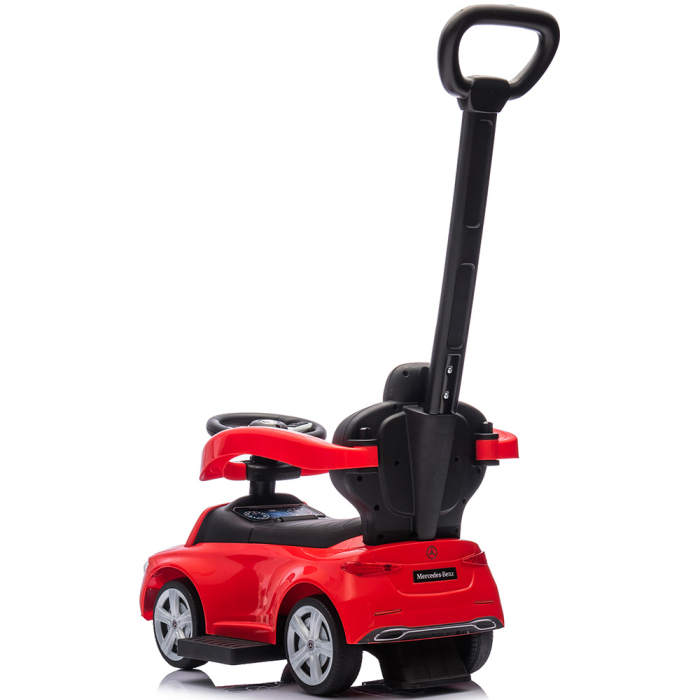 Masinuta de impins Chipolino Mercedes Benz C-Class cu maner, Red [5]