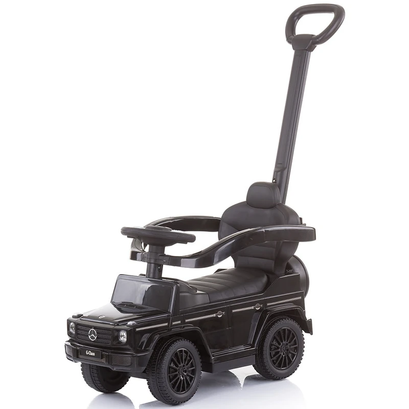 Masinuta de impins Chipolino Mercedes G350 Black, cu maner si copertina [2]