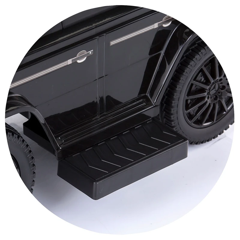 Masinuta de impins Chipolino Mercedes G350 Black, cu maner si copertina [7]