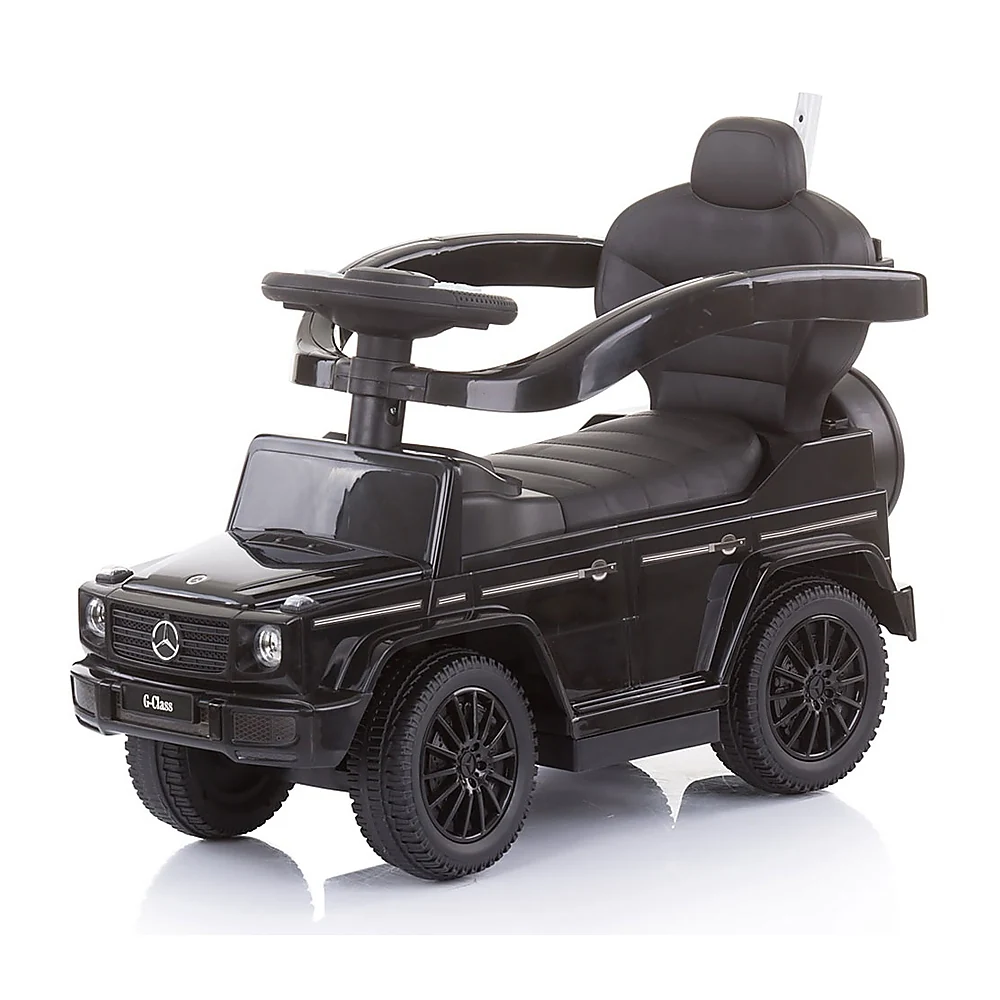 Masinuta de impins Chipolino Mercedes G350 Black, cu maner si copertina [3]