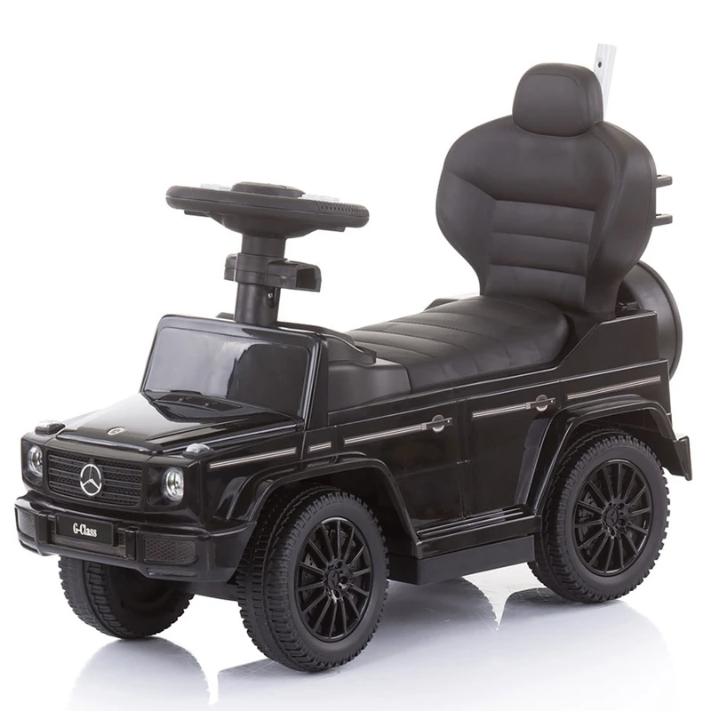 Masinuta de impins Chipolino Mercedes G350 Black, cu maner si copertina [4]