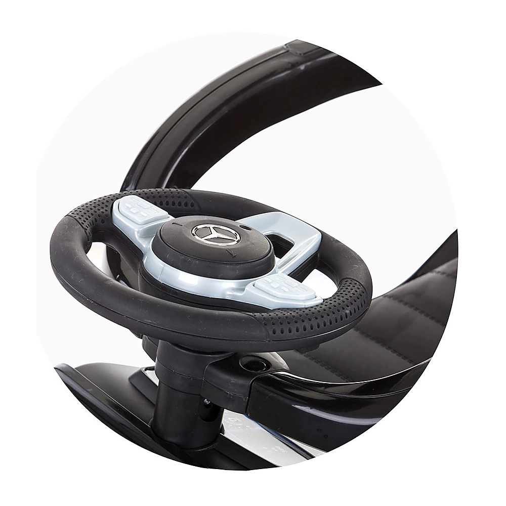 Masinuta de impins Chipolino Mercedes G350 Red, cu maner si copertina [6]