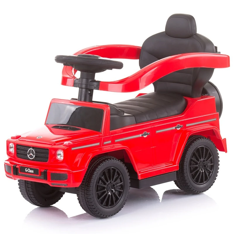 Masinuta de impins Chipolino Mercedes G350 Red, cu maner si copertina [3]