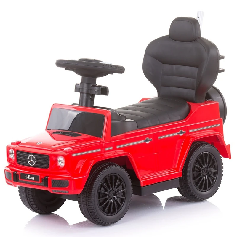 Masinuta de impins Chipolino Mercedes G350 Red, cu maner si copertina [4]