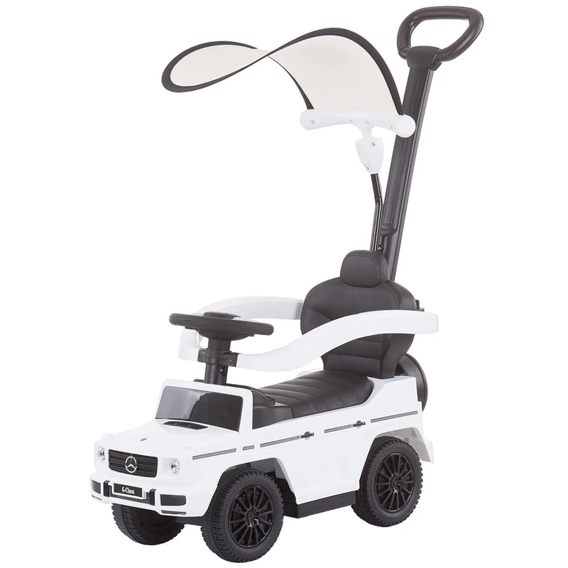 Masinuta de impins Chipolino Mercedes G350 White, cu maner si copertina [1]