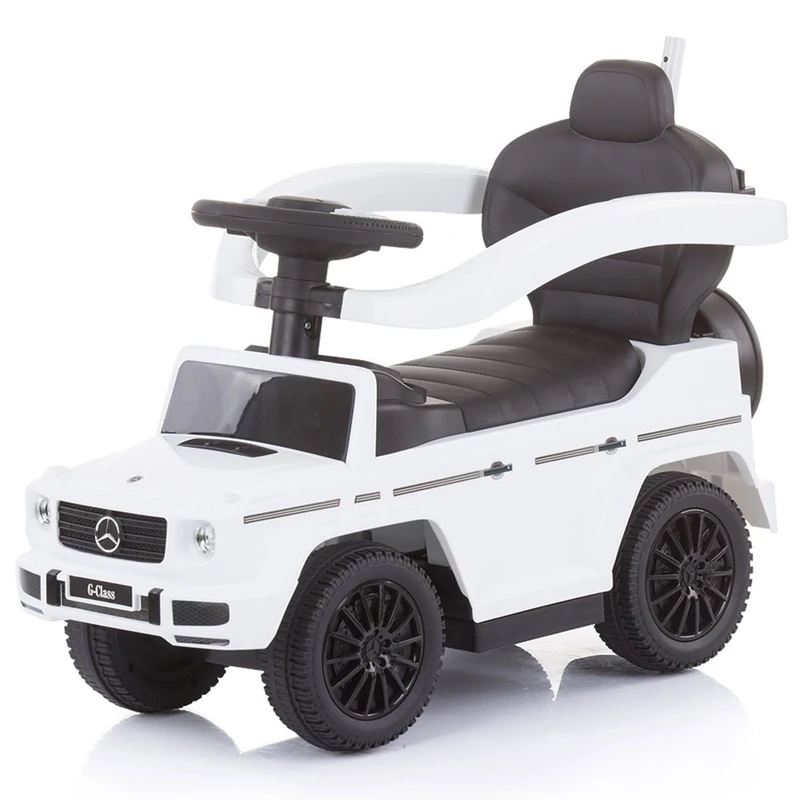 Masinuta de impins Chipolino Mercedes G350 White, cu maner si copertina [3]
