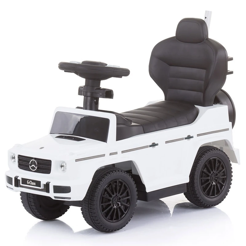 Masinuta de impins Chipolino Mercedes G350 White, cu maner si copertina [4]