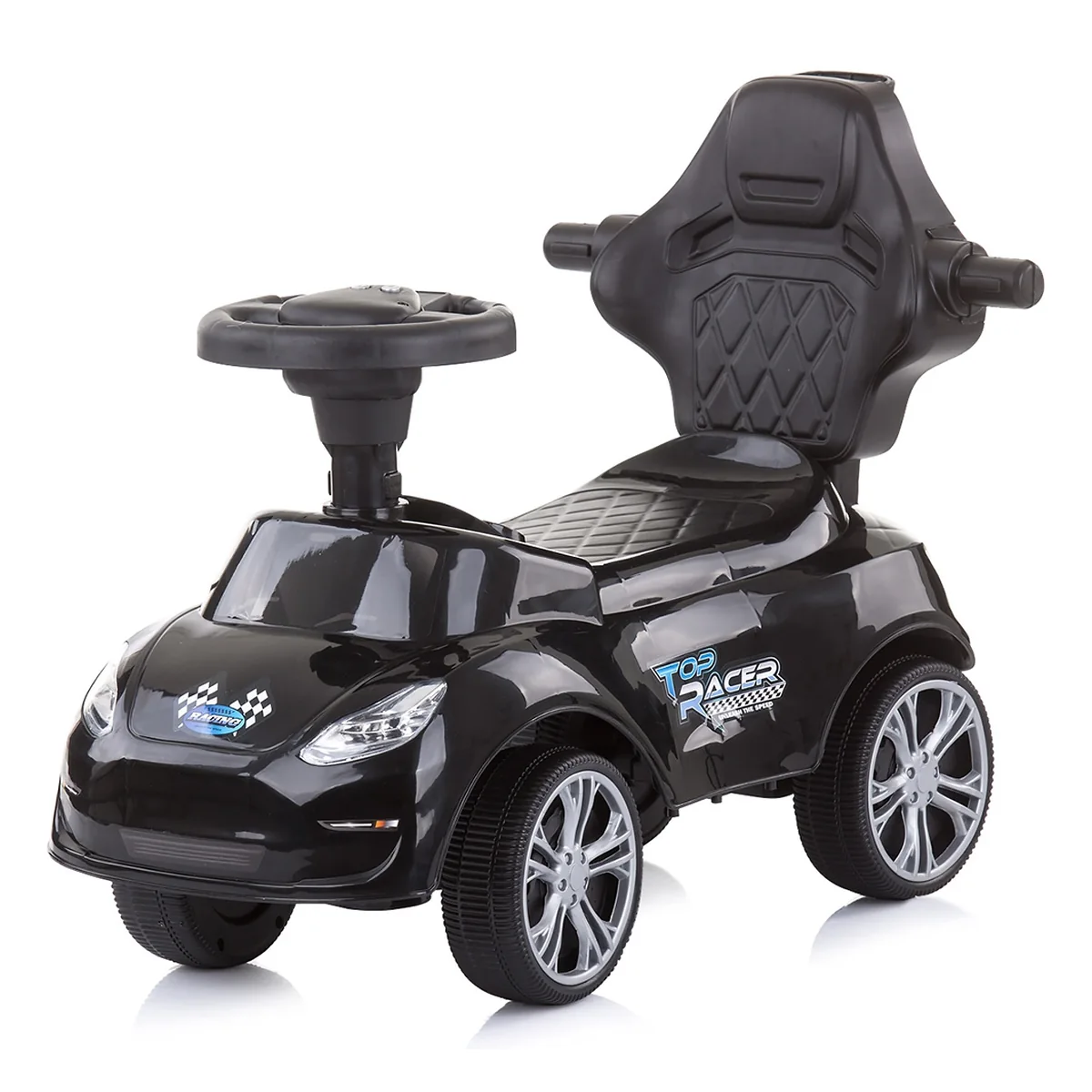 Masinuta de impins Chipolino Turbo black cu maner [2]