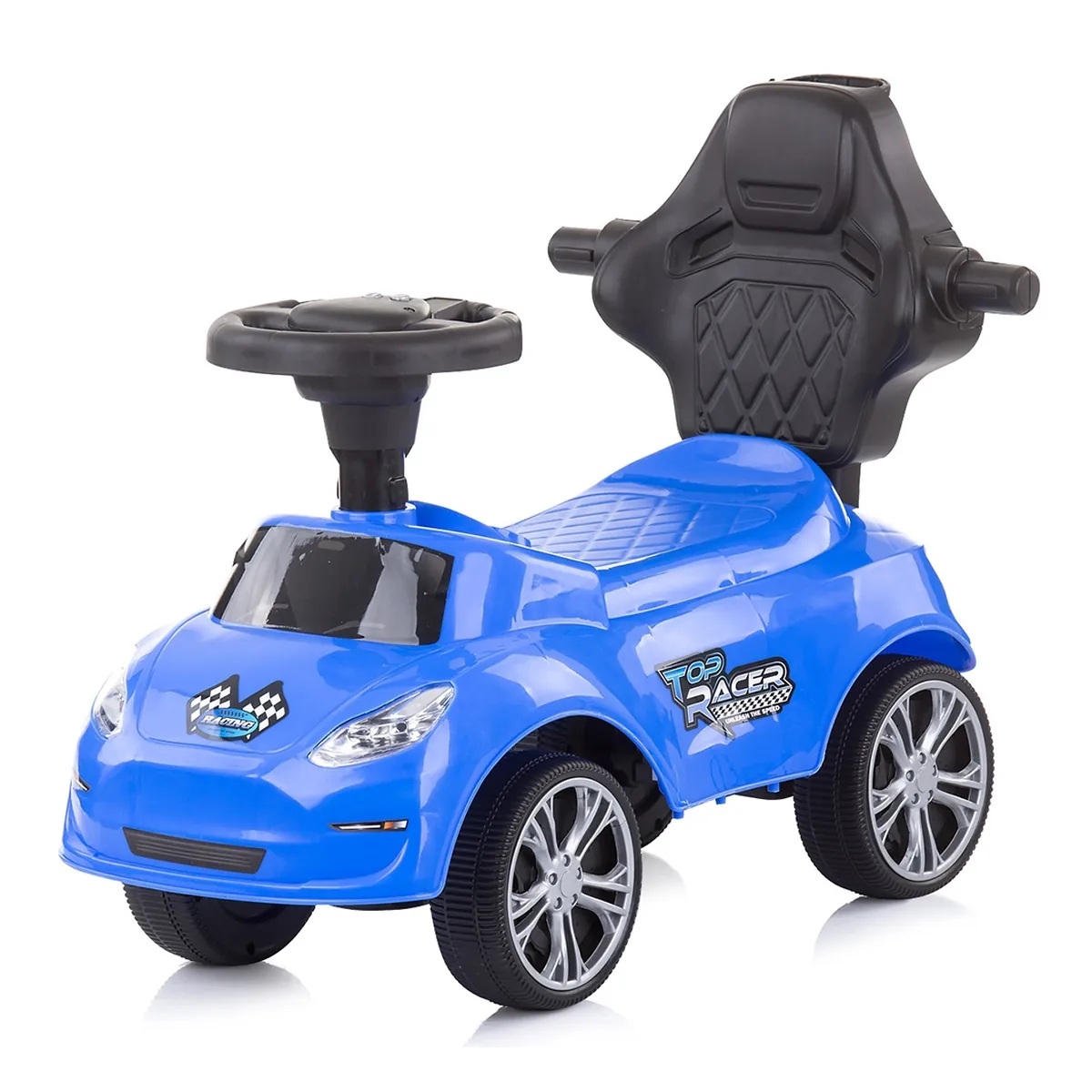 Masinuta de impins Chipolino Turbo blue cu maner [2]