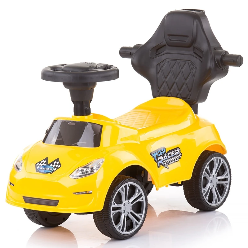Masinuta de impins Chipolino Turbo yellow cu maner [2]