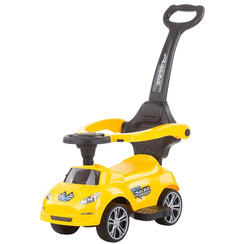 Masinuta de impins Chipolino Turbo yellow cu maner [1]