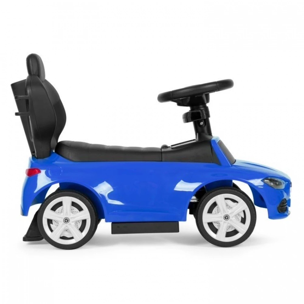 Masinuta de impins cu maner Mercedes C Class Ecotoys 668 - Albastru [11]