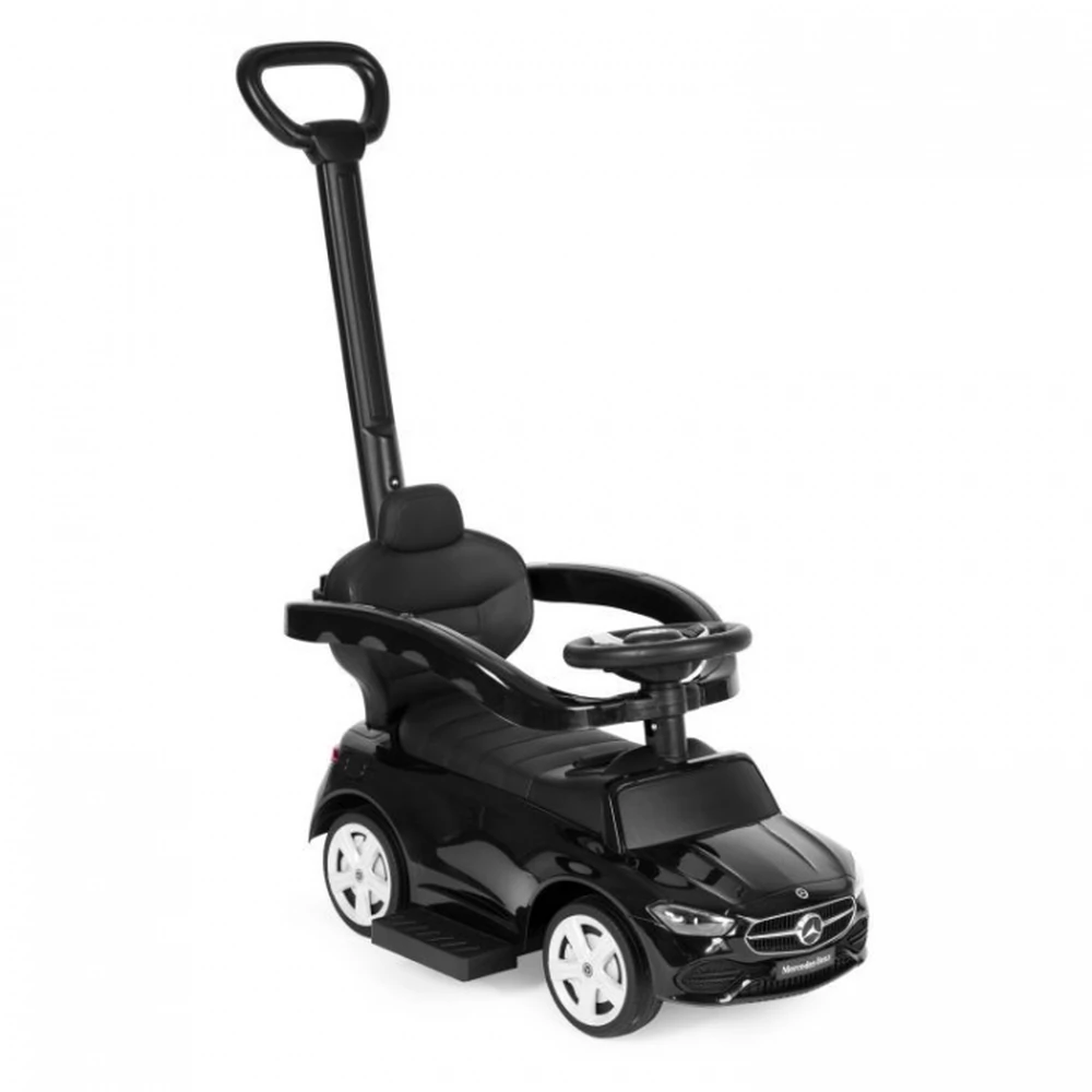 Masinuta de impins cu maner Mercedes C Class Ecotoys 668 - Negru [1]