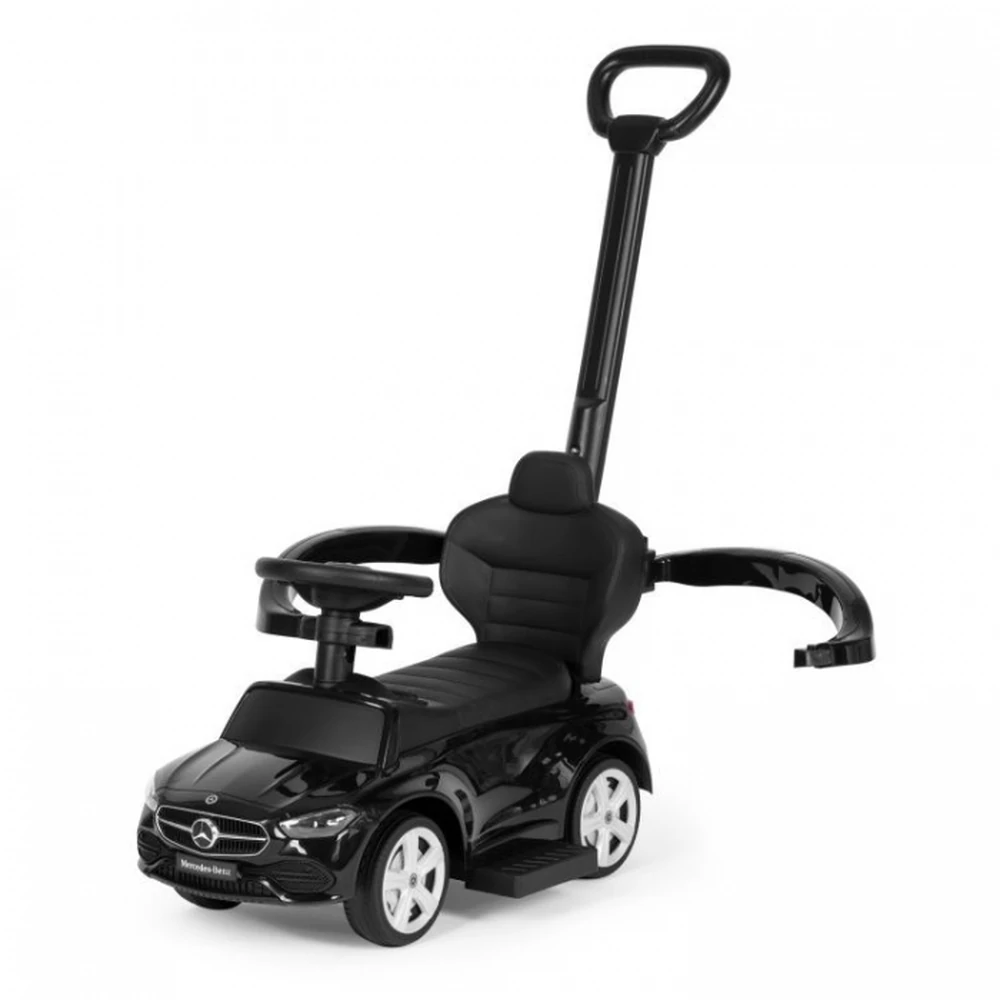 Masinuta de impins cu maner Mercedes C Class Ecotoys 668 - Negru [7]