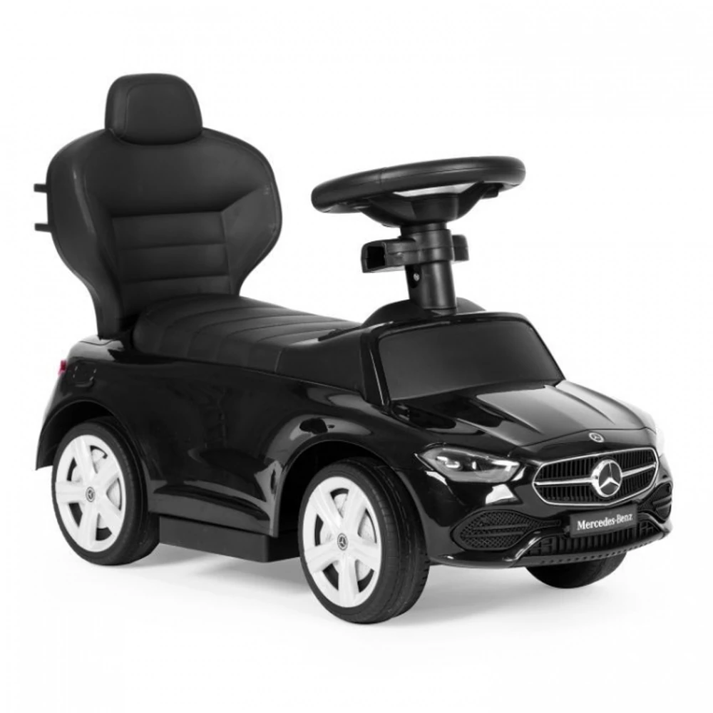 Masinuta de impins cu maner Mercedes C Class Ecotoys 668 - Negru [10]