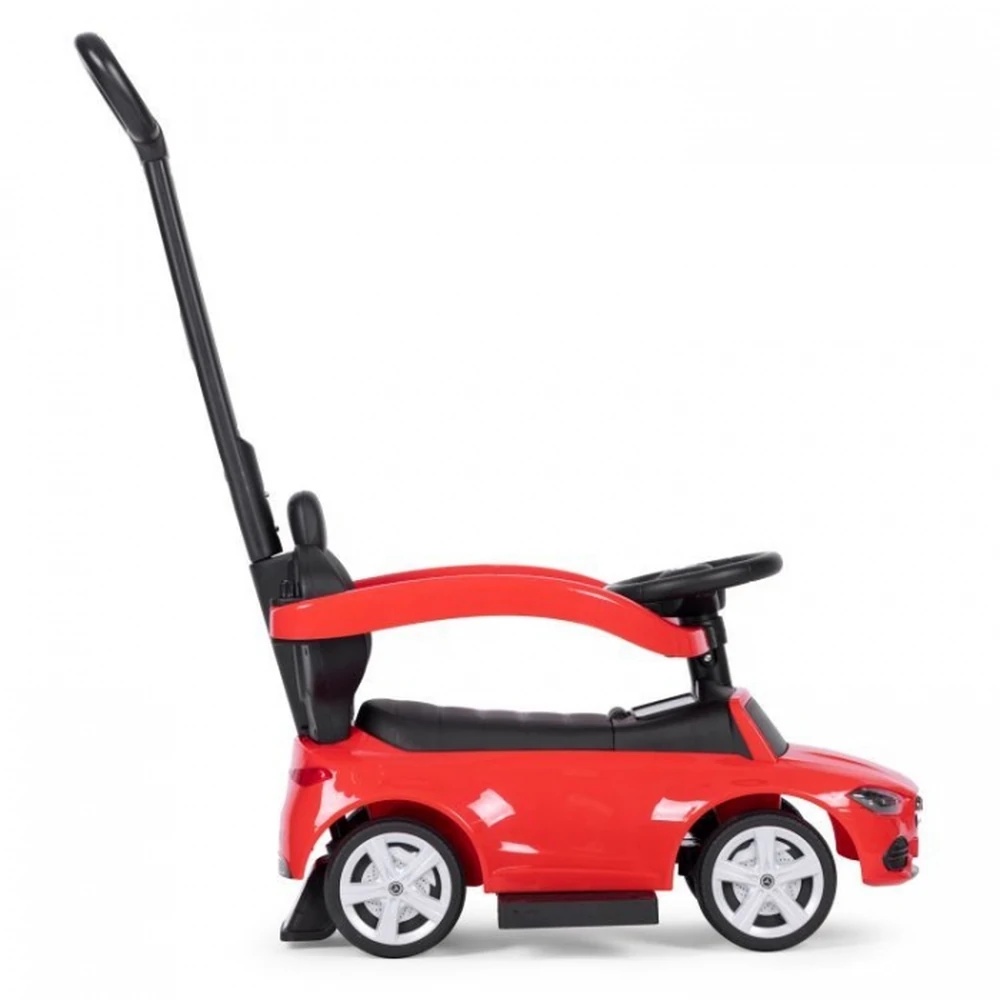 Masinuta de impins cu maner Mercedes C Class Ecotoys 668 - Rosu [6]