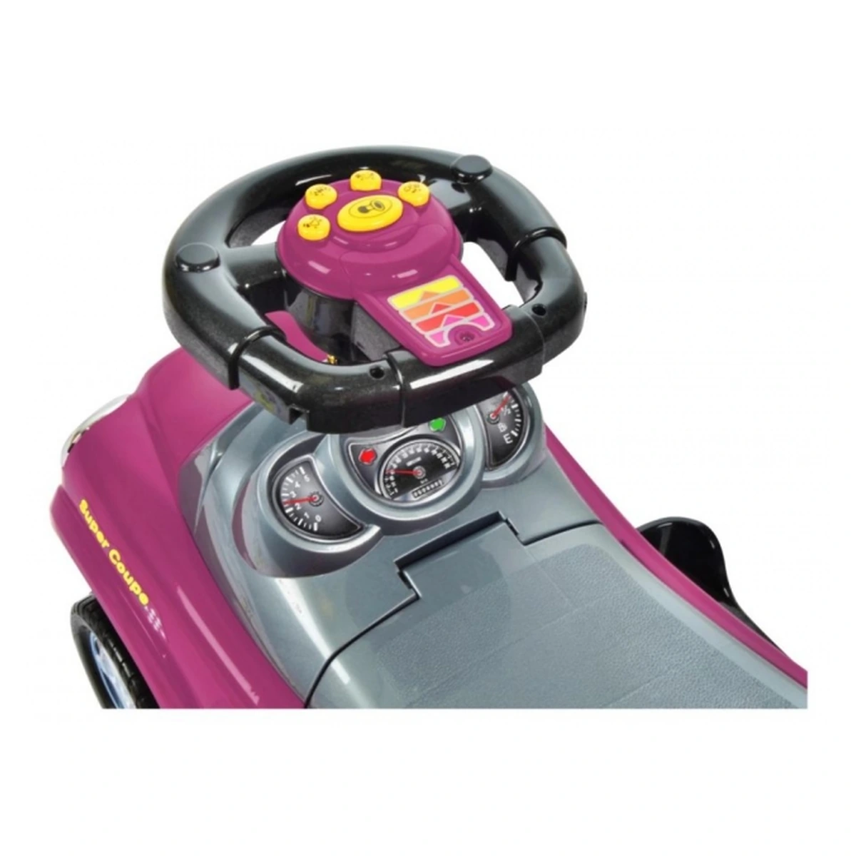 Masinuta de impins Ecotoys 321 Mini Cooper - Roz [4]